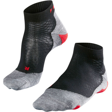 Socken FALKE RU5 LIGHTWEIGHT Damen Schwarz/Rot 0
